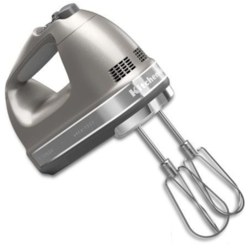 KitchenAid Refurbished 7-Speed Hand Mixer | Cocoa Silver - Walmart.com
