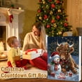 thumbnail image 3 of Taotanxi Christmas Advent Calendar Countdown Calendar 2025 – 24 Days Cute Cow Christmas Tree Ornament Pendant Set, 25-Piece Holiday Countdown Gift for Family, 3 of 5