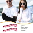 thumbnail image 2 of Toystoory Brazo Sol Protección Mano Cubierta Verano Transpirable Cuff Ropa deportiva Unisex Calentadores Mangas deportivas Correr Ciclismo Ciclismo rosa de camuflaje, 2 of 6