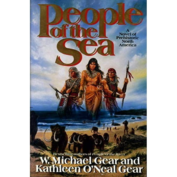 Pre-Owned People of the Sea by W. Michael Gear and Kathleen O'Neal Gear Hardcover, Literature & Fiction, English