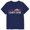 Dark Blue, variant on Boys & Girls Crew Neck Short Sleeve T-Shirts,Comfortable Breathable Casual Tops for Daily Back-to-School Outfits