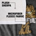 thumbnail image 4 of Garfield Blanket, 50"x60", Retro Silky Touch Sherpa Back Super Soft Throw Blanket, 4 of 5