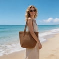 thumbnail image 5 of Large Casual Rope-woven Tote Bag for Women, Spacious Beach and Travel Carryall with Adjustable Shoulder Strap, Ideal for Daily Commute and Weekend Getaways, 5 of 5