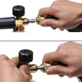 thumbnail image 4 of High Pressure Snow Foam Cannon with Nozzle, Soap Dispenser Spray Bottle and Quick Connector for Vehicle Cleaning, Exterior Car Washing White, 4 of 8