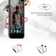 thumbnail image 3 of Bluetooth 4.2 Auriculares para el cuello Auriculares deportivos inalámbricos Auriculares estéreo con llamadas manos libres para teléfonos móviles, Rojo Inevent DZ3896-01, 3 of 7