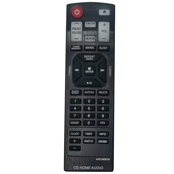 New AKB73655724 Replace Remote Control for LG Mini Hi-Fi System CM9730 CMS9730F