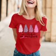 thumbnail image 2 of YDLCAFD T shirt In October We Wear Shirt For Women Cancer T Shirt Short Sleeve Ribbon Tee Tops, 2 of 4