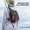 thumbnail image 3 of KastKing BaitSpace Fishing Sling Bag, Fishing Backpack with Rod & Beverage Holder, Tackle Bag for Fishing Gear, 3 of 8