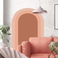 thumbnail image 1 of Calcomanía de pared con arco bohemio, decoración bohemia, arte geométrico, papel tapiz, pegatina extraíble para habitación infantil, puerta, cabecero, Naranja, 1 of 8