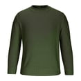 thumbnail image 2 of Grrvtrz Chandails pour Hommes Col Rond Chandail Décontracté Manches Longues Tissage Épais Chandail Texturé Mode Automne 2025, 2 of 7