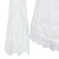 thumbnail image 3 of Corset Mode Femme en Satin à Lacets Style Rétro Bustier Floral Push-Up Moulant, 3 of 5