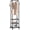 Black, variant on Narrow Hall Tree for Small Space, Small Coat Rack with Shoe Shelves, Tall Free Standing Metal Garment Rack on Wheels and Hanging Hooks for Entryway, Mud Room, Laundry Room – Black