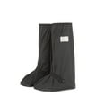 thumbnail image 4 of rain Shoe Covers Waterproof, Recyclable Waterproof Shoe Covers, Shoe Covers for rain with Zipper, Foldable & Non-Slip, rain Shoe Covers, Unisex Rainboots, Reflector (Large), 4 of 5