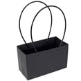 thumbnail image 2 of Paper Handy Gift Bag 10Pcs Kraft Paper Biodegradable Flower Gift Box with Reinforced Handle Multipurpose Portable Flower Packaging Tote Bag for Succulent Plant Pot Cake, 2 of 9