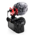 thumbnail image 2 of Saramonic Vmic Mini II On-Camera Shotgun Mic TRS & TRRS VMICMINI2, 2 of 10