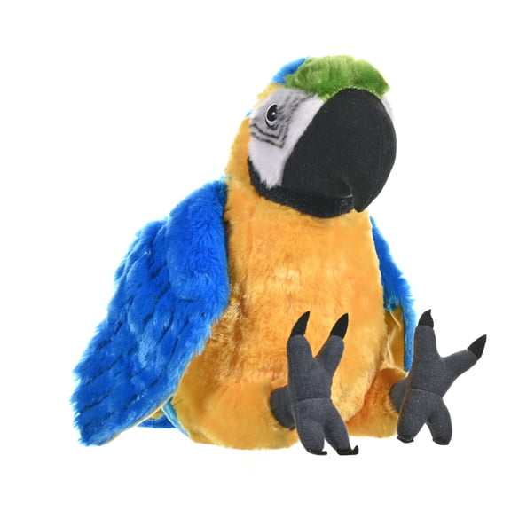 Wild Republic Macaw Parrot Plush, Stuffed Animal, Plush Toy, Gifts For Kids, Cuddlekins 12 Inches