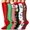 Red Green Black Brown, variant on 6 Pairs Copper Compression Socks for Women & Men Circulation 15-20 mmhg - Better Blood Flow, Swelling, Best Support for Medical, Running, Nursing