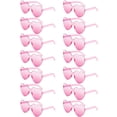 thumbnail image 1 of Gafas de Sol Geopty en Forma de Corazón Rosa para Mujeres x14 Pack, 1 of 7