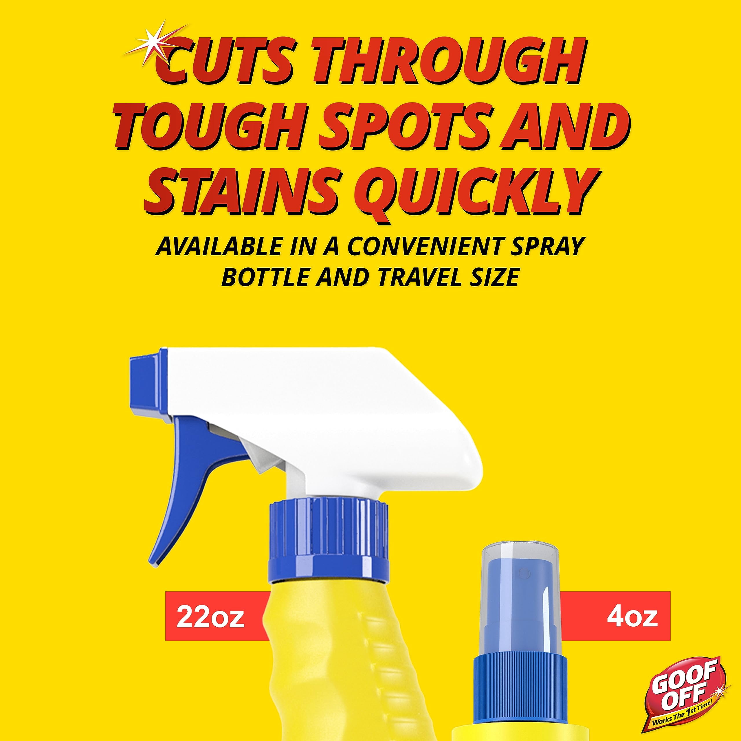 Goof Off FG659 Heavy Duty Remover, Trigger Spray, 22-Ounce 2-Pack