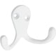 thumbnail image 1 of Ganchos dobles para ropa National Hardware N248-385 V163, blancos, 1 of 1