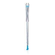 Minky Homecare Multi Metal Clothes Drying Rack, Silver and Blue