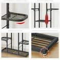 thumbnail image 6 of 5/7 Tier Large Metal Plant Stand, Flower Plant Display Stand Waterproof Plant Shelf Multiple Flower Pot Holder for Patio Porch Garden Balcony Bedroom, 6 of 7
