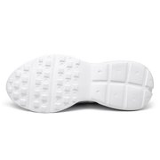 CMR CHAMARIPA Lightweight Elevator Shoes - Gray Knit Height Increasing Sneakers For Men 7CM / 2.76 Inches
