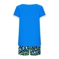 thumbnail image 4 of Uootdi 2 Piece Outfits for Women Floral Print Top and Shorts Set Casual Loose Fit Lightweight Soft Comfy Summer Set Gift, 4 of 6