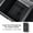 Black 1pc Juniper, variant on Caja de almacenamiento de consola Central de coche de silicona para Tesla Model Y Juniper Launch 2025 2026-UP, organizador de bandeja negra, accesorios.