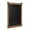 Brown, variant on Kate and Laurel Cates Modern Farmhouse Barn Door Wood Framed Chalkboard, Rustic Brown