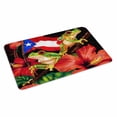 thumbnail image 2 of Puerto Rico Flag Door Mat&nbsp;Indoor Outdoor Entrance, Non Slip Rug for Kitchen Bathroom Entryway Rug, Frog Red Flower Summer Leaf Washable Doormat Floor Mat for Office Home Decor 20x31.5 Inch, 2 of 8