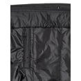 thumbnail image 6 of Men's Mock Layered Insulated Trench Coat, Windproof for Business Casual Black S, 6 of 7