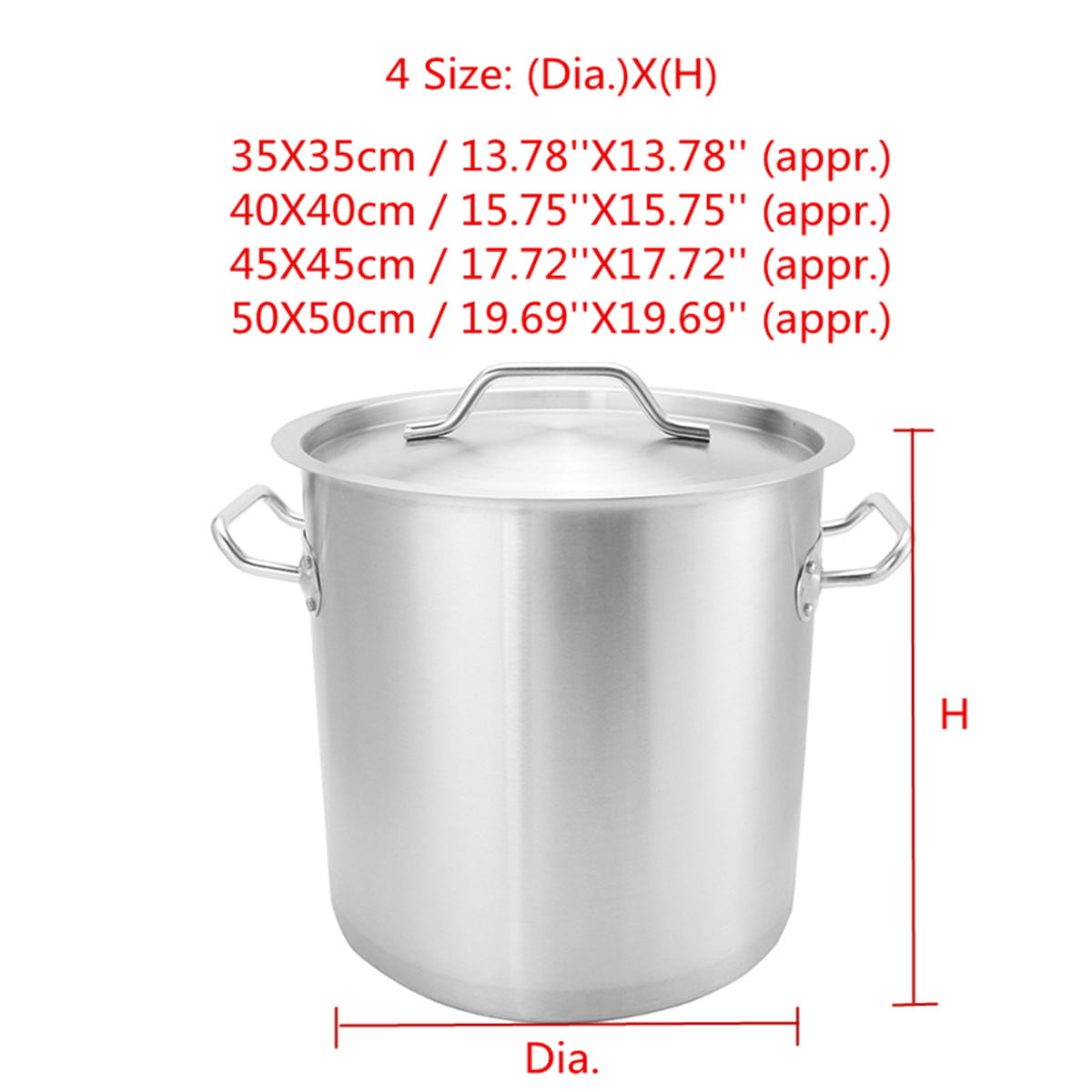 4-quart Stock Pot with Lid in 5-ply Stainless Steel » NUCU® Cookware &  Bakeware