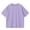 Z002-Purple, variant on ASEIDFNSA Boys Short Sleeve T Shirts Plain Crewneck Cotton Top Summer Casual Tees 9-10 Years