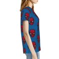 thumbnail image 3 of Spider-Man Women's Crew Neck Short Sleeve T-Shirt, 3 of 7