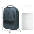 thumbnail image 2 of KAUKKO Laptop Outdoor Backpack, Traveling Rucksack Fits 15.6 Inch Laptop(KB01-Darkgrey), 2 of 5