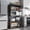 Black, variant on JHYKFG 48" W 5-Tier Garage Storage Shelves, Heavy Duty Garage Shelving with Adjustable Shelves, Metal Shelving Unit for Garage, Warehouse, Pantry, Black, 47.2" W x 23.6" D x 72" H