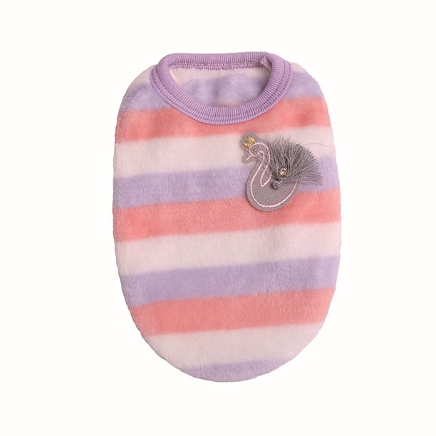 Ropa Para Mascotas Perro Otoño Invierno Ropa Chaleco Lovely Soft Coral Fleece Ropa Para Perros sonducket PT002638-01