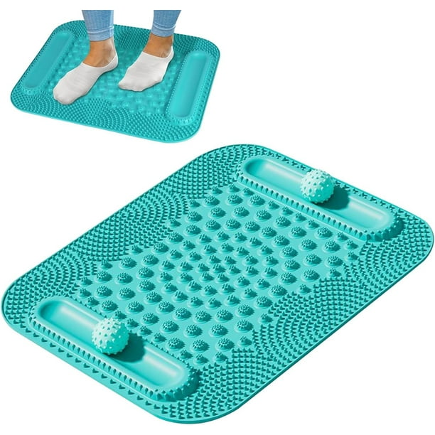 Placas de presión de dedos multifuncionales Almohadilla de masaje de suela Almohadilla de masaje de suela para el hogar Tabla de masaje