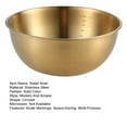 thumbnail image 6 of Yesbay Stainless Steel Mixing Bowls,Nesting Salad Mixing Bowls with Scale Marks Cooking Bowls for Baking Kneading Marinating, 6 of 11