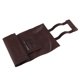 thumbnail image 4 of Bolsas profesionales para tijeras afiladas y para barba Bolsa de cuero PU - Negro, se describe café Colcomx Salon Shear Holder, 4 of 8