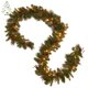 thumbnail image 3 of KG decoraciones navideñas Noel Navidad Natale venta al por mayor personalización 9 pies guirnalda de Navidad LED de lujo guirnalda de Navidad preiluminada para escaleras, 3 of 4
