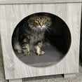 thumbnail image 4 of Sauder Pet Furniture Oscar Pet Bed Side Table Combo in Light Walnut, Light Walnut Finish, 4 of 9