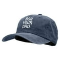 thumbnail image 2 of Ask Your Dad Embroidered Unstructured Cotton Cap - Navy OSFM, 2 of 5