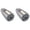 Silver 2 Packs, variant on Universal Pull Down Kitchen Faucet Sprayer Head Replacement Pull Out Kitchen Faucet Spray Head Bruhsed 2 Function Sprayer A 2PCS