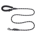 thumbnail image 1 of GROWTH TANK Dog Leash Reflective Nylon Leashes Small Large Puppy Collar Leashes Lead Black, 1 of 8