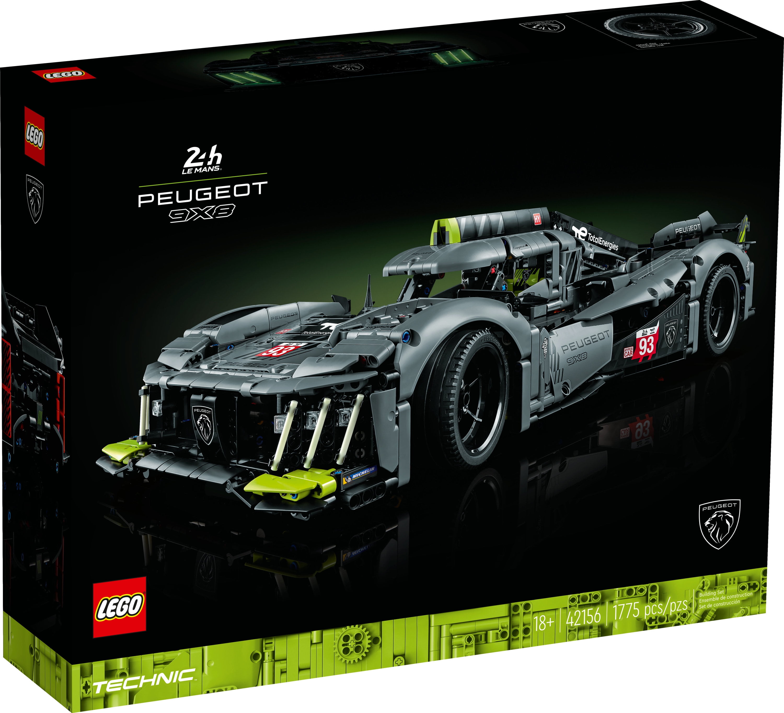 ClearBox - Teca ClearBox per set LEGO 42156 - PEUGEOT 9X8 24H Le Mans  Hybrid Hypercar