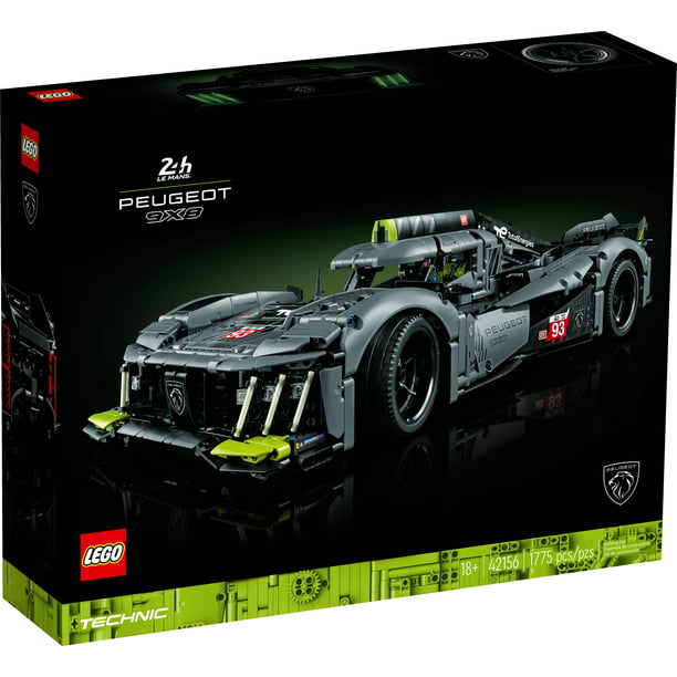 LEGO Technic PEUGEOT Le Mans Hypercar 42156 Collectible Race Car Building Kit for Adults and Teens - Walmart.com