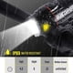 thumbnail image 5 of Juego De Luces Para Bicicleta De 350 Lúmenes, Luz Trasera Delantera Y Trasera Para Ciclismo Recargable Por Usb, Luz Para Bicicleta De Montaña Ligera Y Duradera Yuarrent OD016039-02, 5 of 6
