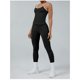 thumbnail image 3 of WILLBEST conjunto de Pantalones de Yoga de Cintura Alta para Mujer, Leggings de Entrenamiento Sin Costuras con Sujetador Deportivo, Gimnasio, Running, Cómodos Y Elásticos, para Uso Diario Chica, 3 of 4